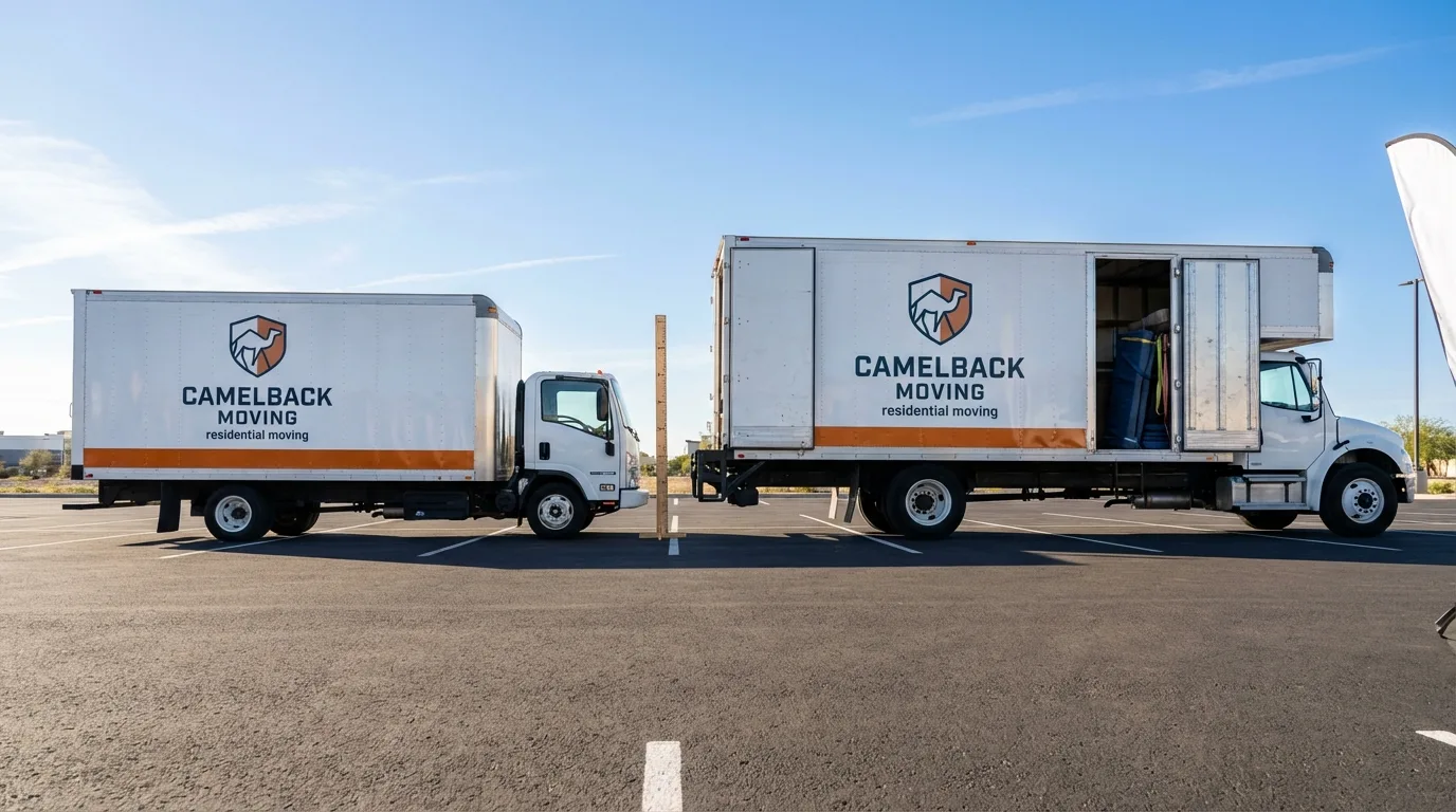 Moving truck size capacity guide in Crystal Falls